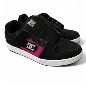 DC Black & Pink Skate Shoes [does Not come with laces]